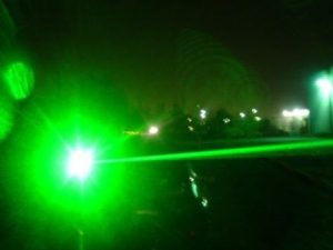 Fulcrum Tactical Laser in action at night